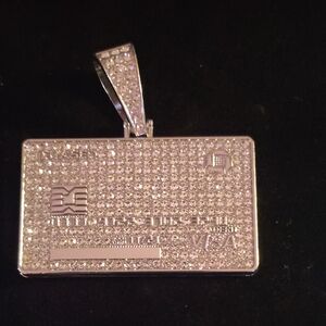 Silver Credit Card Pendant